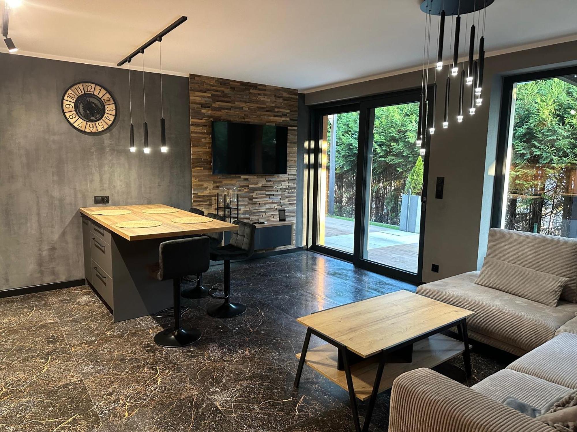 Plazowa Gray Apartament Щирк Екстер'єр фото